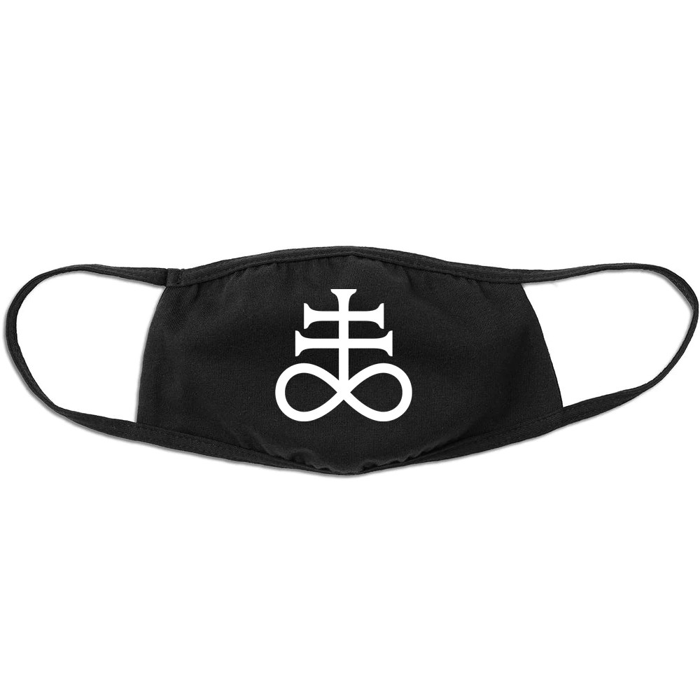 Twisted Apparel - LEAVANTHIAN CROSS Masker - Zwart